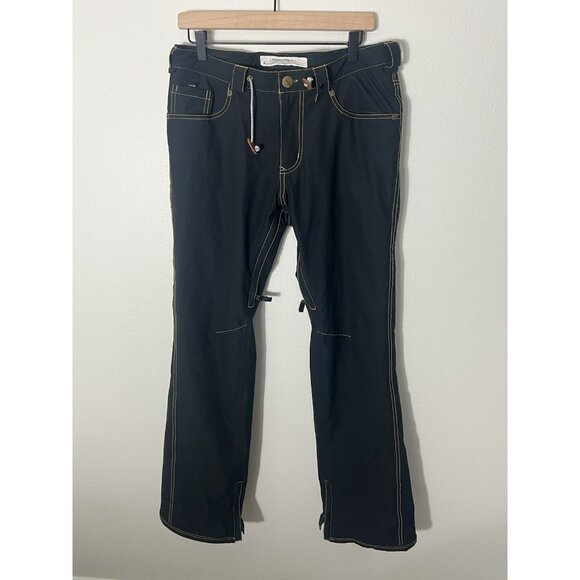 Analog Remer Pants Black Vented Snowboard Ski Size Medium - Picture 1 of 16